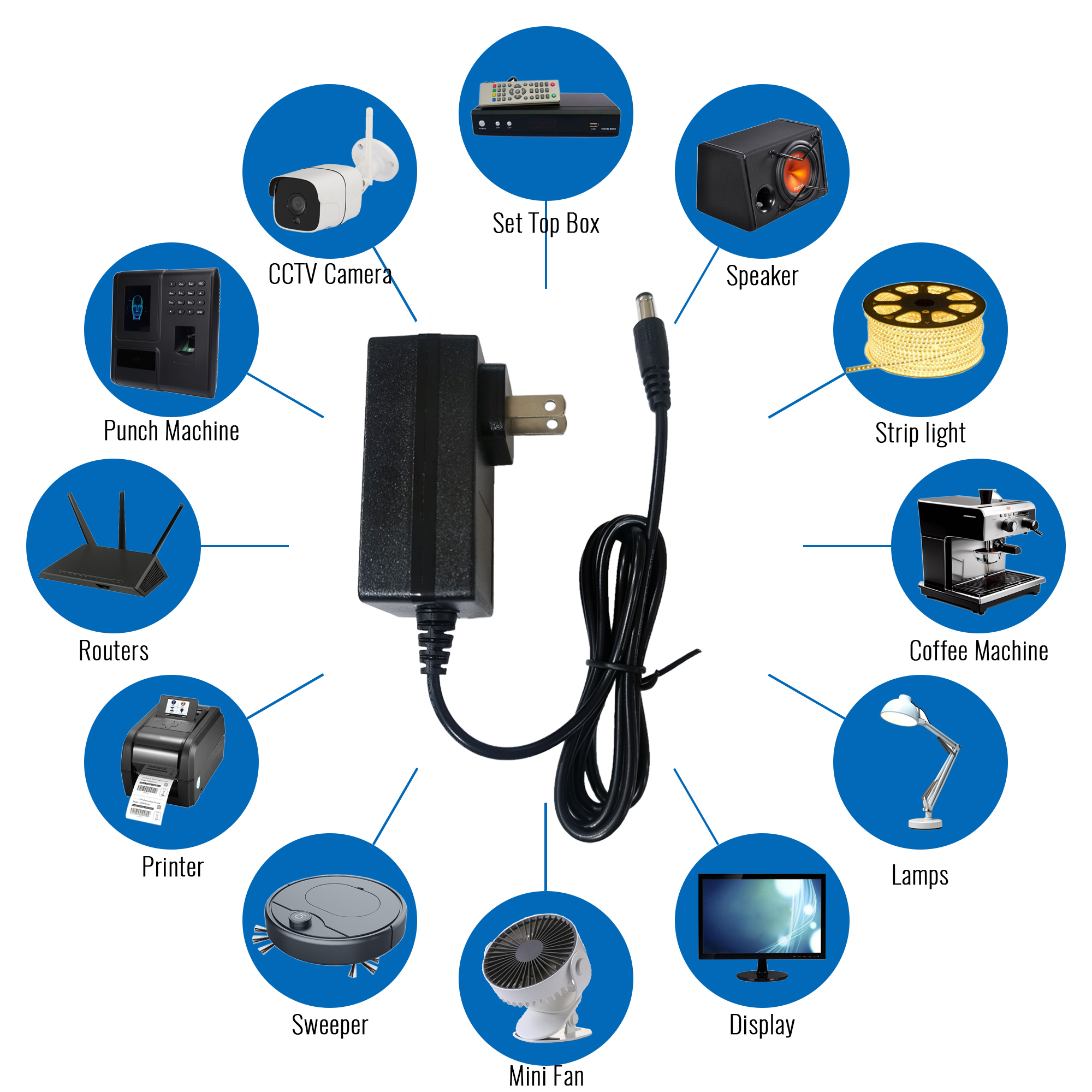 12V2A Power Adapter